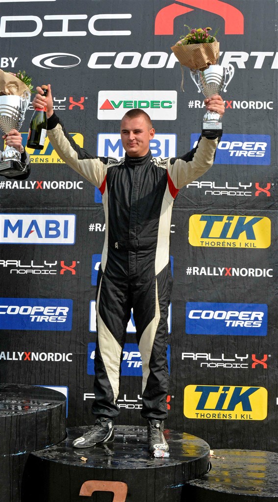 MNJ’eren scorede en fuldt fortjent tredjeplads i RallyX Nordic 2019.
(Foto: Åge Keseler Kirketerp)